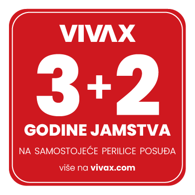 VIVAX 3+2 godine na samostojeće perilice